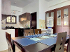 Kitchen and Dining Area of KK Residency TrustedStay Service Apartment in Gachibowli Hyderabad